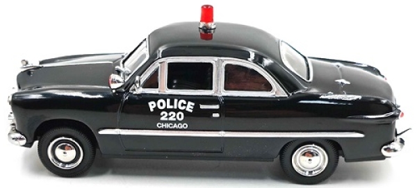 86643 1949 Ford Custom – Chicago Police Department 1:43